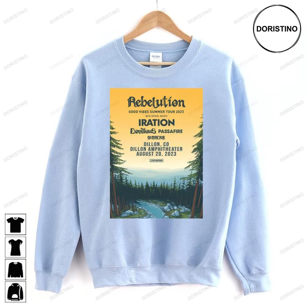 Good Vibes Summer Tour 2023 Rebelution Awesome Shirts